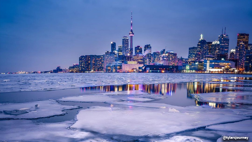 El invierno en Toronto ha demostrado durante los últimos días algunas de sus facetas más gélidas