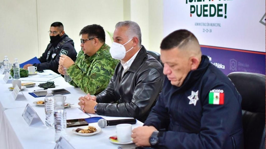 Realizan reunión de análisis de indicadores de seguridad en Torreón