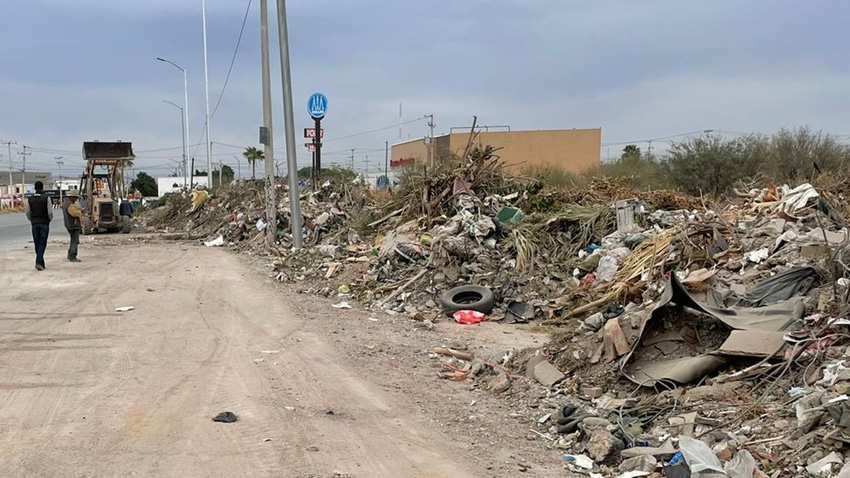 Realiza Torreón la limpieza en centros de transferencia de deshechos