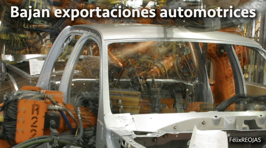 Bajan exportaciones de carros, alerta en Coahuila