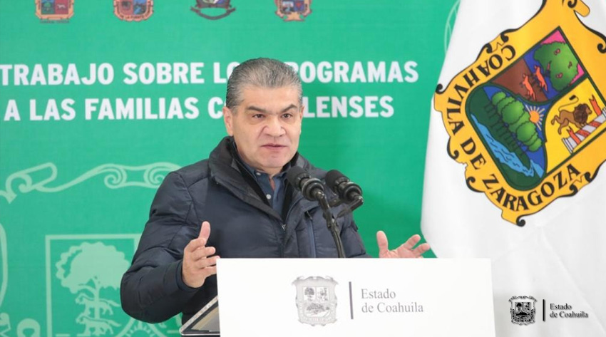 Coahuila coordina acciones en beneficio de las familias