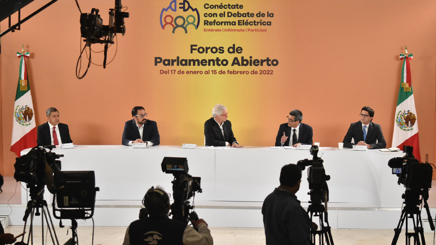 Continúa en el foro del Parlamento Abierto la planeación e impacto del sistema eléctrico nacional