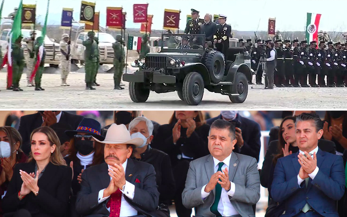 Presente Guadiana en la celebración del Ejército