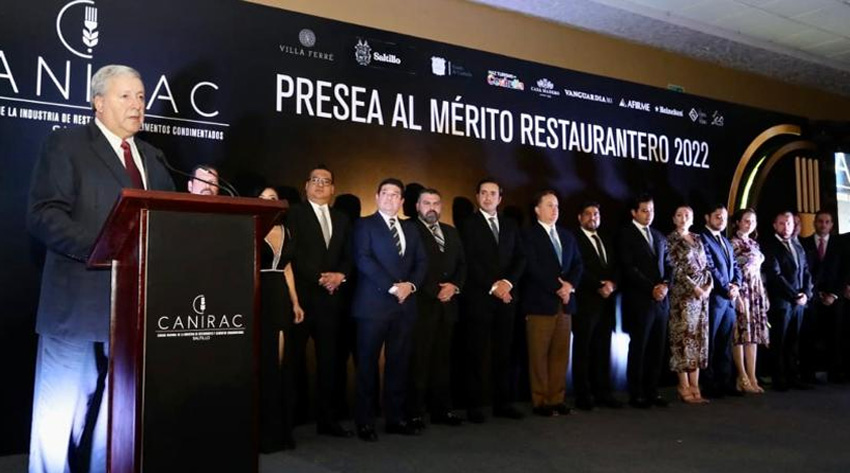 <strong>Encabeza ChemaF </strong>la Presea al Mérito Restaurantero