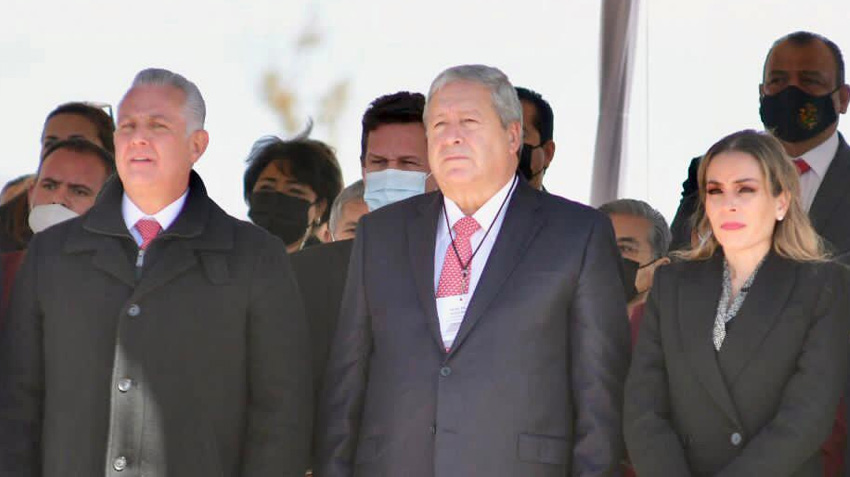 <strong>Alcalde de Saltillo presente en Conmemoración del Ejército Mexicano</strong>