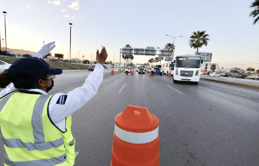 <strong>Deberá transporte de personal usar laterales en Nazario en horas pico</strong>