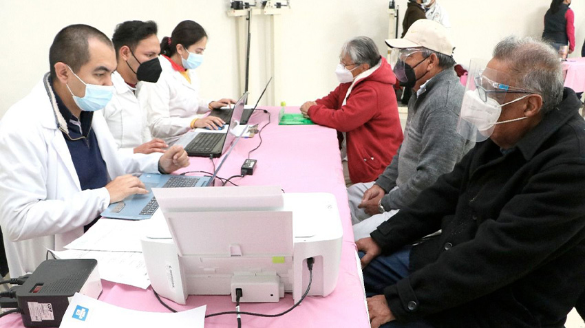 Inicia brigada de salud para adultos mayores y menores empacadores voluntarios