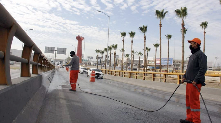 <strong>Continuarán acciones de mantenimiento en el periférico de Torreón</strong>