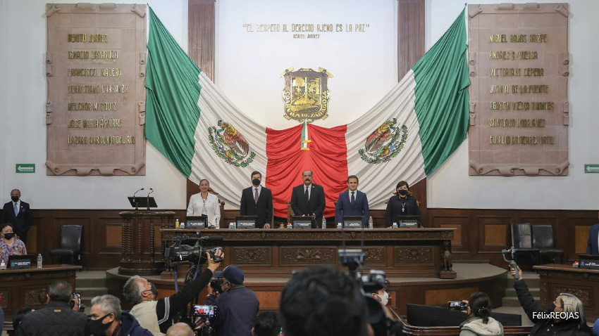 Inicia Congreso primer periodo ordinario 2022