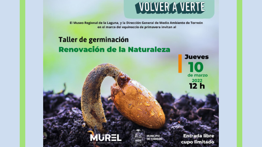 <strong>Medio Ambiente invita a taller sobre “Renovación de la Naturaleza”</strong>