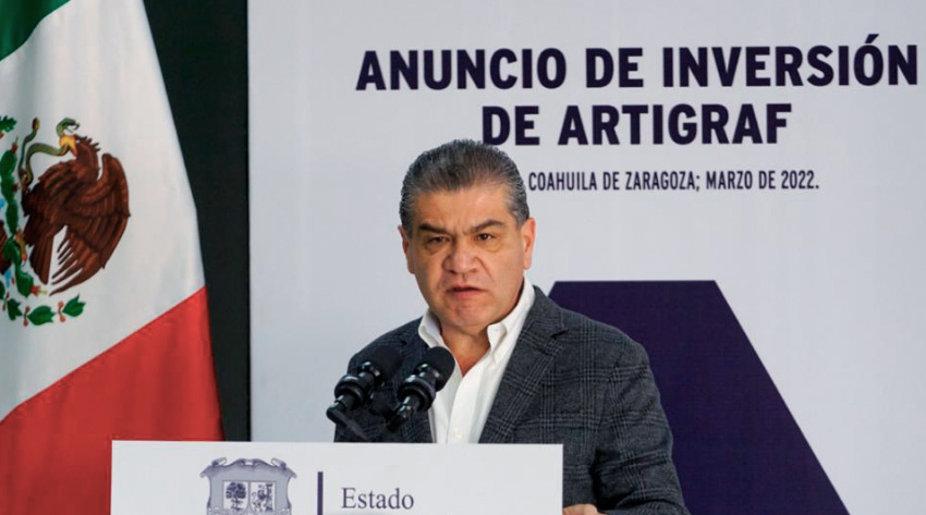 <strong>Anuncia MARS inversión de la empresa ARTIGRAF, en La Laguna</strong>