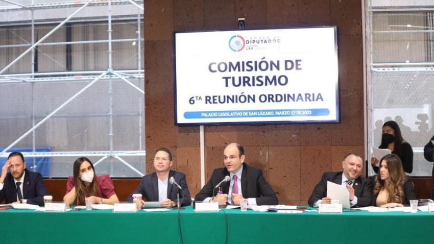 Encabeza Jericó tabajos de la Comisión de Turismo Federal