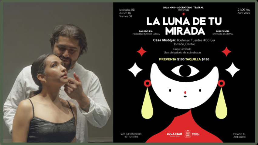 Compañía Lola Mar lleva nueva temporada de teatro en Casa Mudéjar