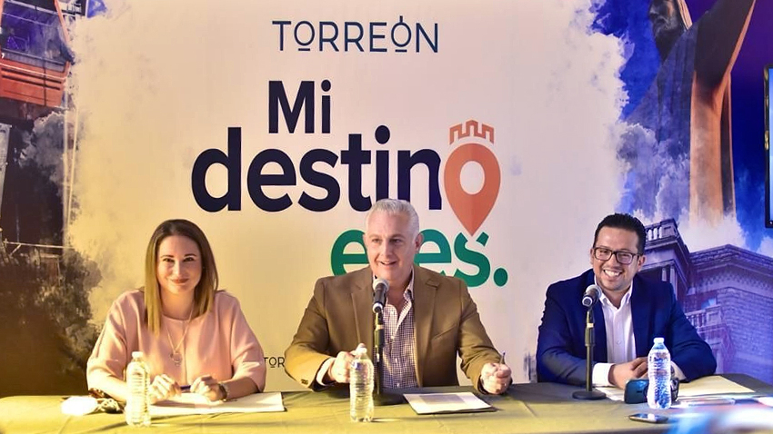 <strong>Presentan la campaña “Torreón, Mi Destino Eres” para recibir a visitantes</strong>