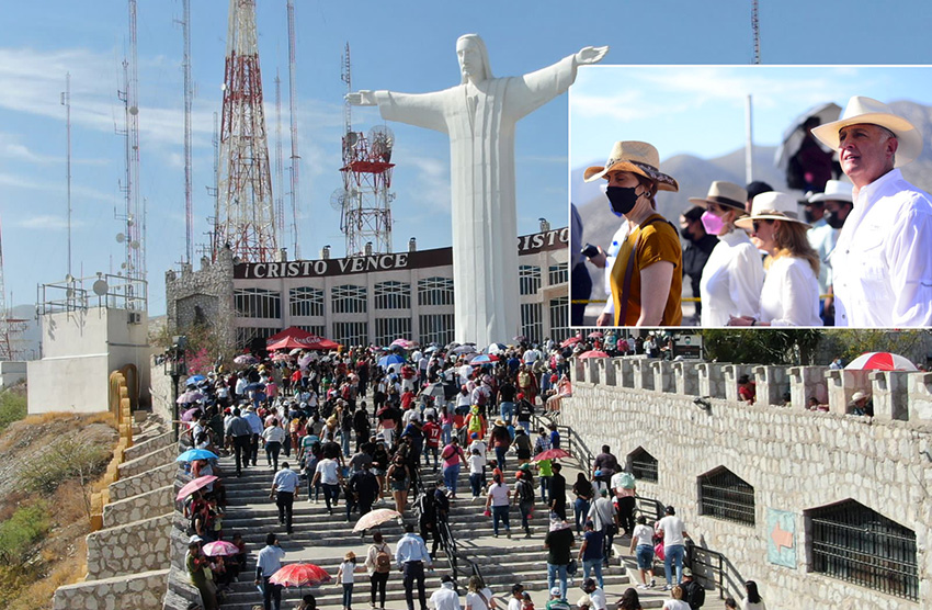 <strong>Sin incidentes se realizó el viacrucis en el Cerro de las Noas  </strong>