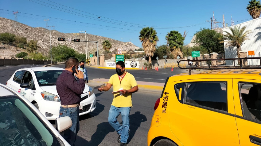 Con operativo revisan las condiciones y seguridad del  transporte de Torreón