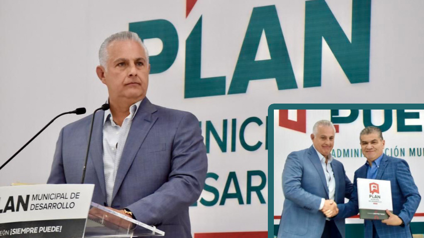 <strong>Alcalde de Torreón presenta Plan Municipal de Desarrollo.</strong>