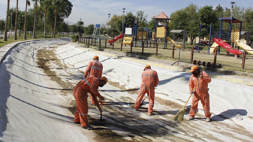 <strong>Rehabilita Servicios Públicos Multideportivo y Bosque Urbano de Torreón</strong>