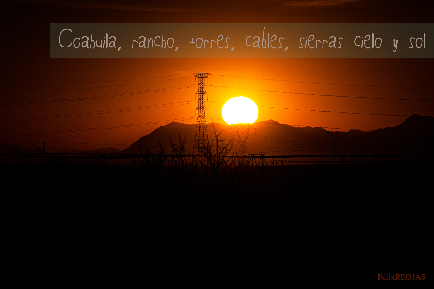 Amanecer semiurbano, Torreón, Coahuila