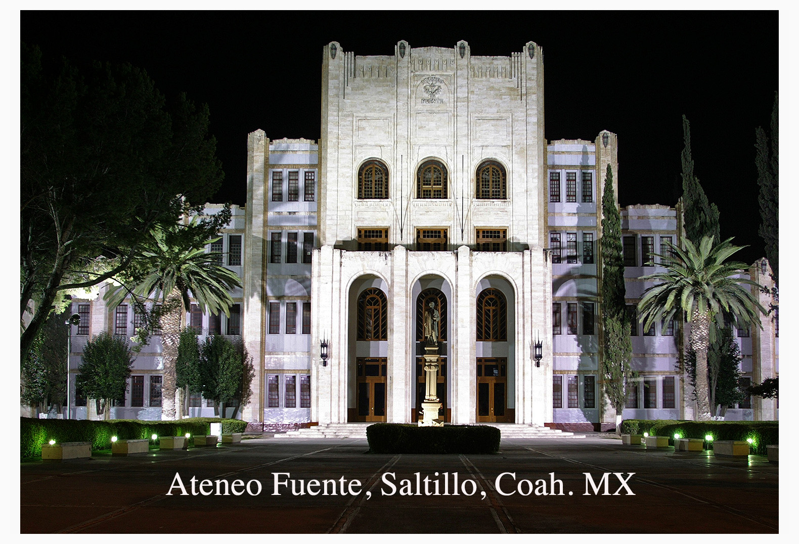 El Ateneo Fuente es una institución de educación media superior ubicada en la ciudad de Saltillo, Coahuila, México. Es la primera preparatoria construida en todo México.