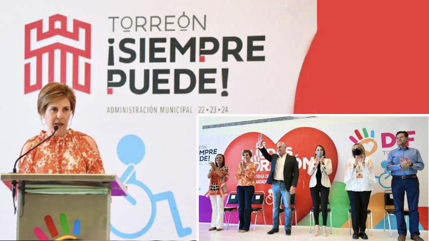 <strong>Alcalde de Torreón señala como indispensable atender a personas con discapacidad</strong>