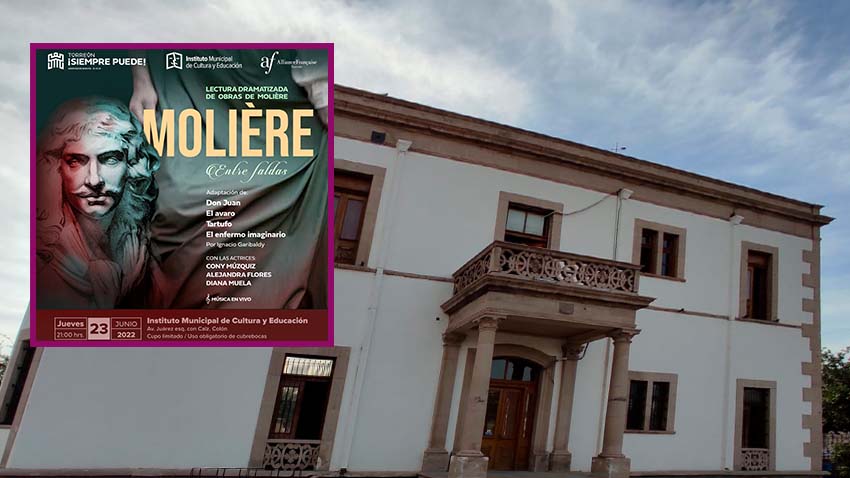 <strong>Presentan la lectura dramatizada “Molière entre faldas”</strong>