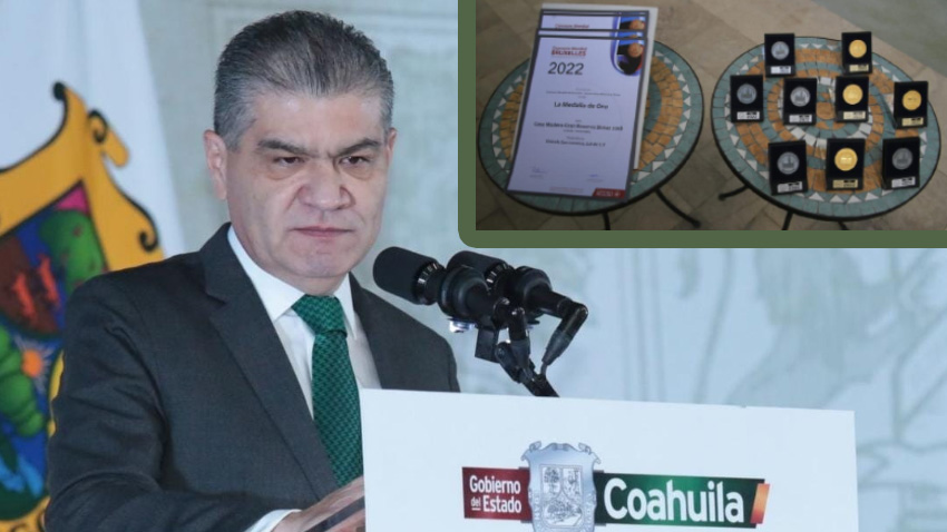 Felicitamos a las bodegas de vino coahuilenses por sus premios internacionales, gobernador Riquelme￼