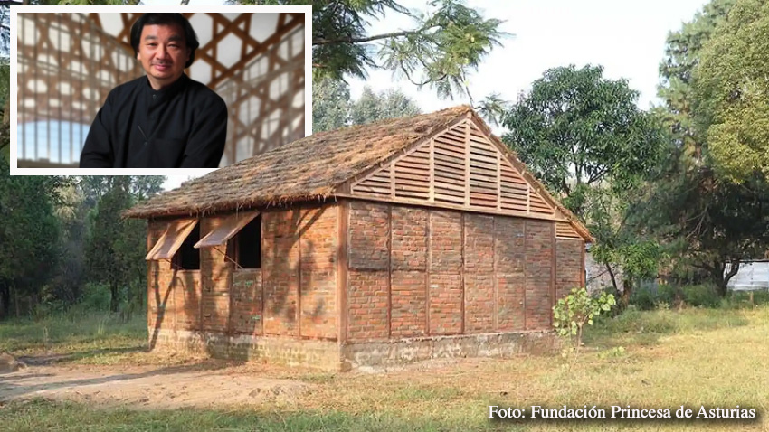 El arquitecto japonés Shigeru Ban, Premio Princesa de Asturias de la Concordia