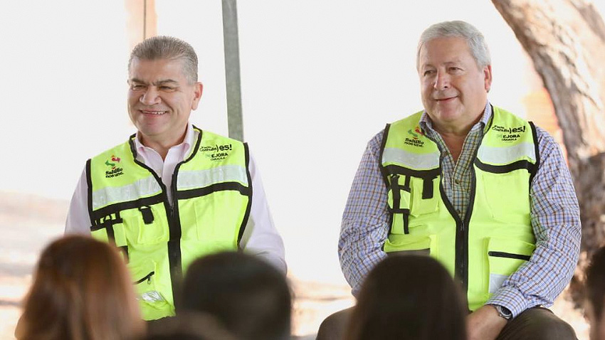 <strong>Arrancan Chema y Riquelme Primer Maratón de Obras en Saltillo</strong>