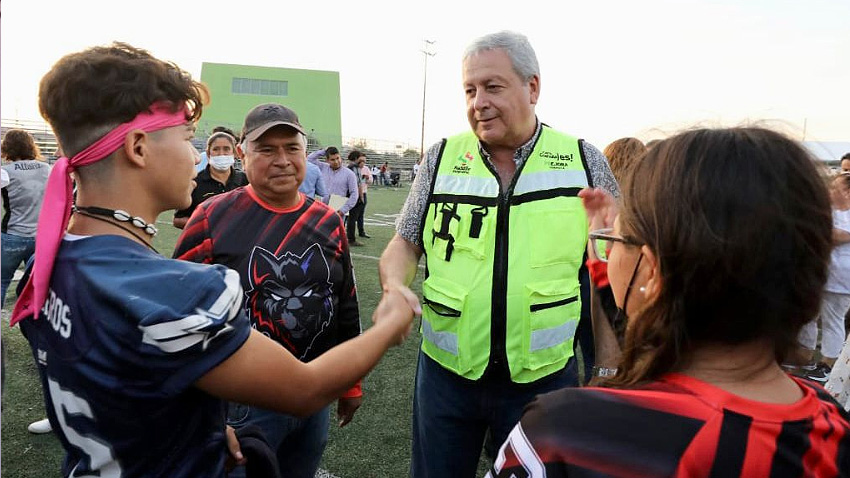 “Queremos que la niñez y la juventud se desarrollen bien y hagan deporte”, ChemaF