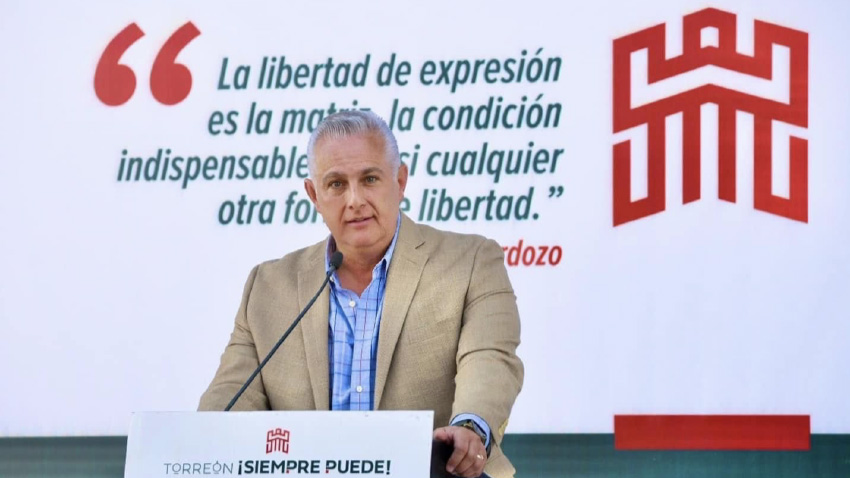 <strong>Destaca alcalde de Torreón la labor de los periodistas como factor de desarrollo del municipio.</strong>