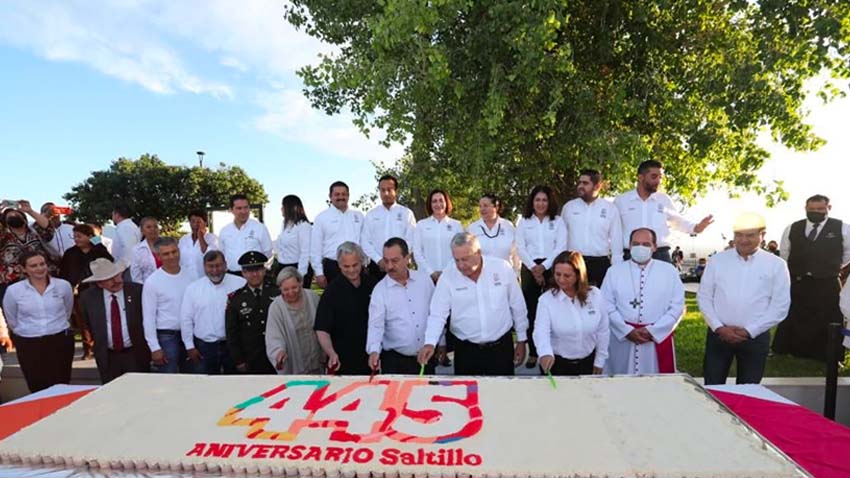 Celebra Saltillo su 445 Aniversario