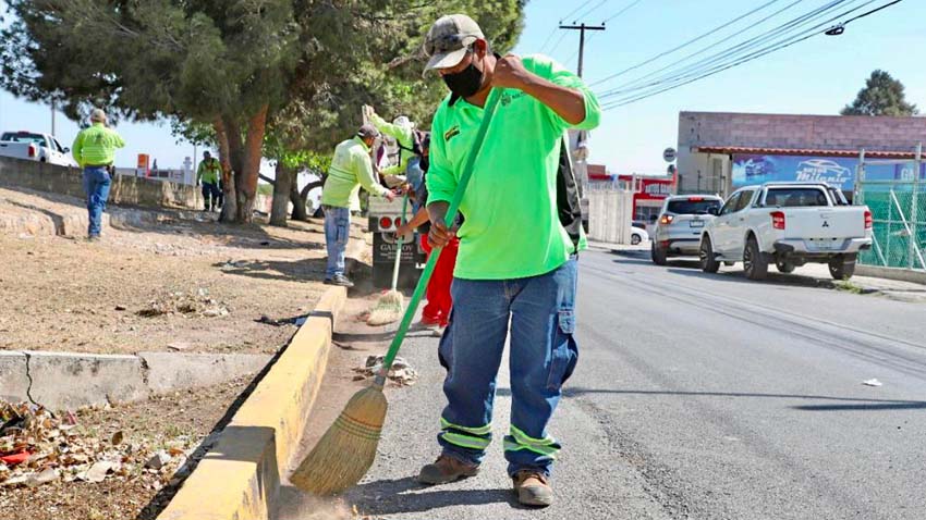 <strong>Limpieza de Saltillo, trabajo de todos los días</strong>