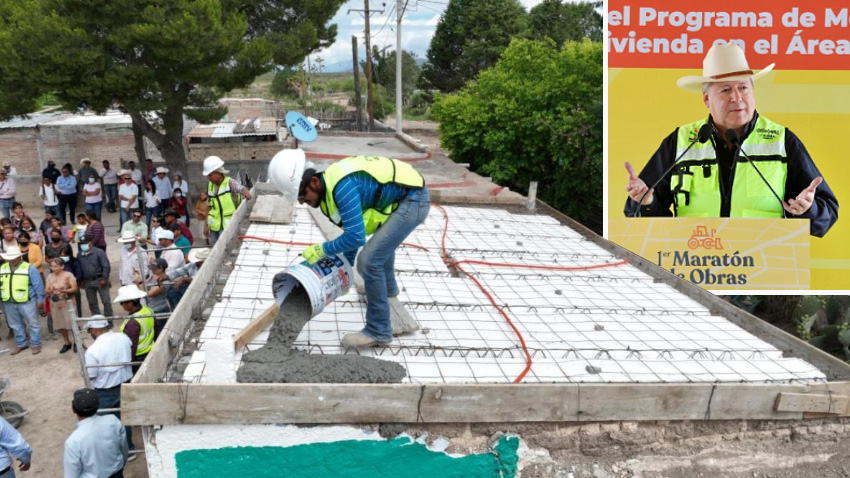 <strong>Arranca ChemaF 322 techos para familias del campo</strong>