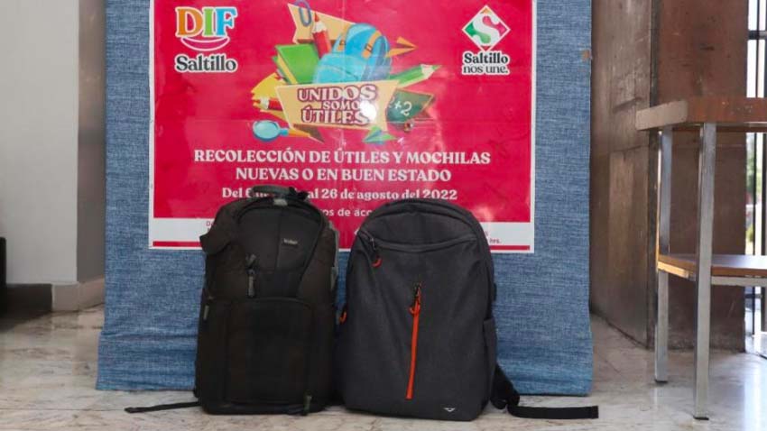 <strong>Sigue vigente campaña de recolección de mochilas y útiles escolares</strong>