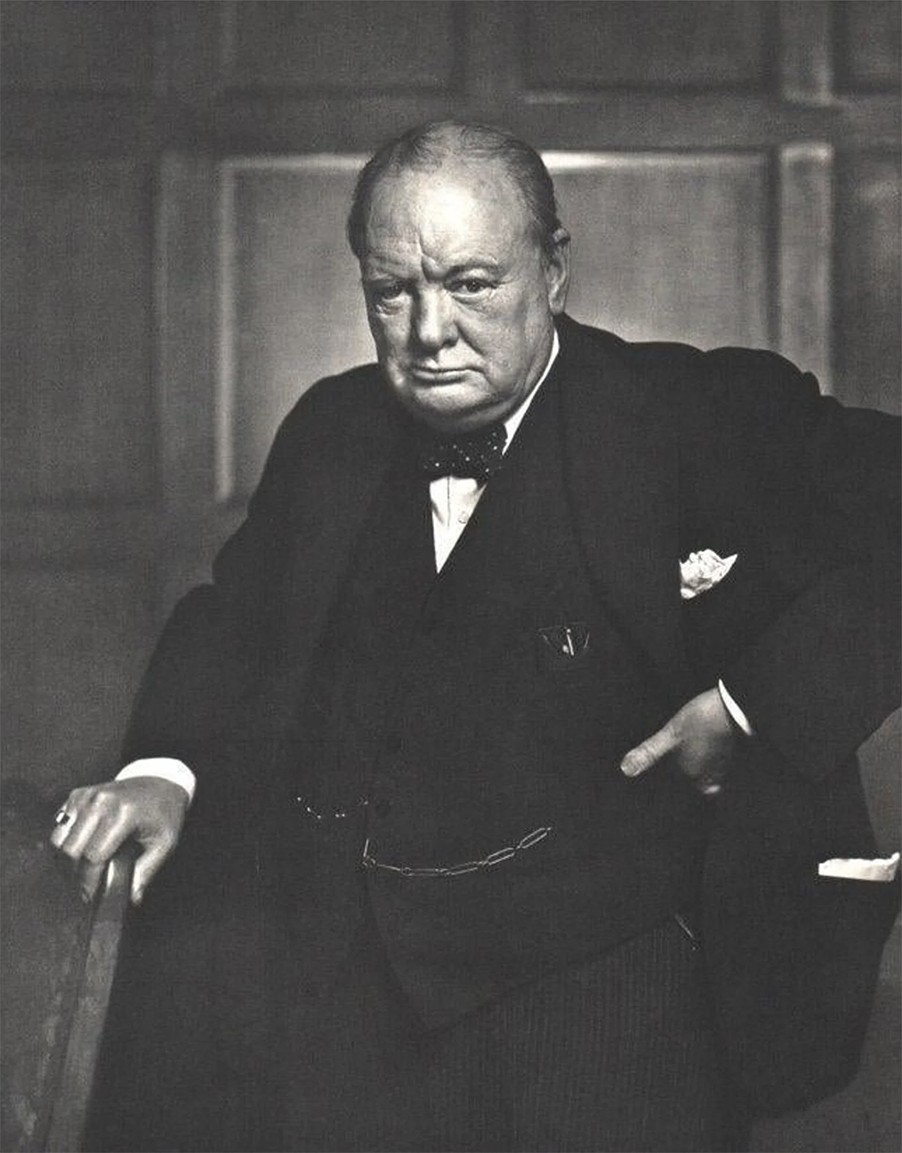 Robado en Canadá el retrato más icónico de Winston Churchill, del fotógrafo Yousuf Karsh