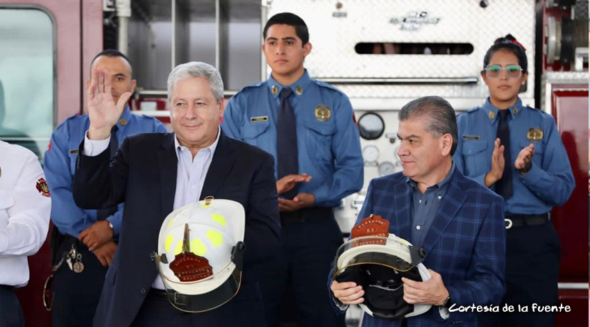 <strong>Aumentan salario a bomberos de Saltillo y entregan Galardón Tláloc</strong>