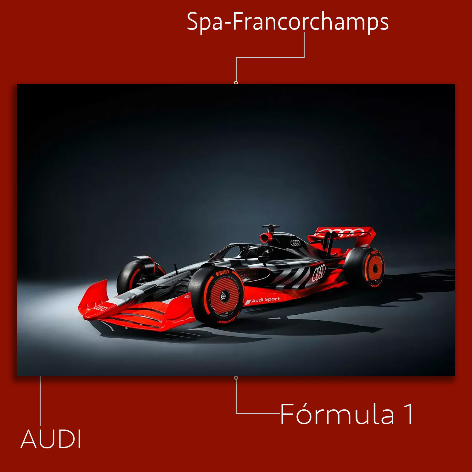 AUDI presenta prototipo para la Fórmula 1