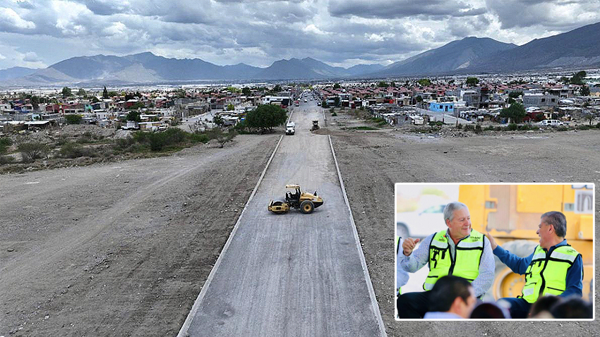 <strong>Avanza proyecto de pavimentación para unir las colonias Zaragoza y Mirasierra</strong>