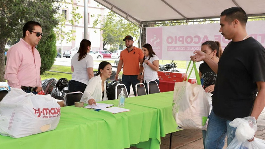 <strong>Responden saltillenses con ayuda para Múzquiz</strong>