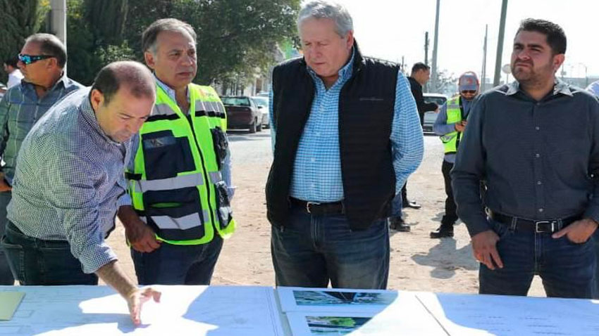 <strong>Supervisa Chema Fraustro avance del sistema Pluvial La Herradura</strong>