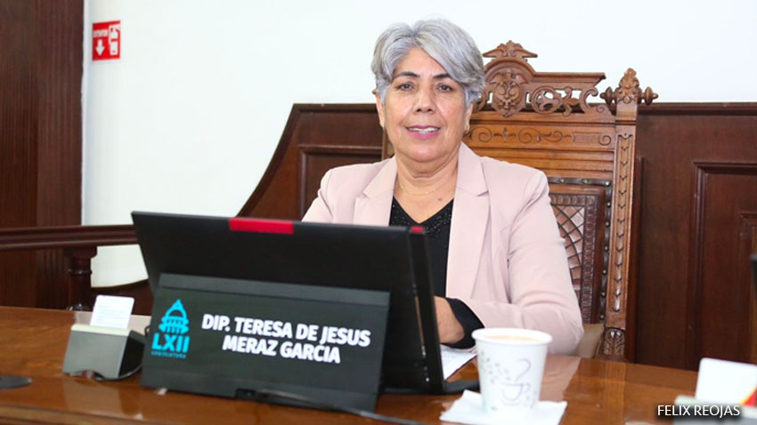 “Proponemos una  ley para establecer una Semana Estatal de Concientización y Prevención del COVID-19” Diputada Teresa Meraz. 