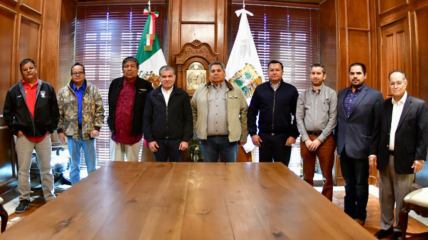 <strong>Impulsa Chuma Montemayor reunión de trabajo entre concilio de la tribu Kikapú y gobierno del estado</strong>