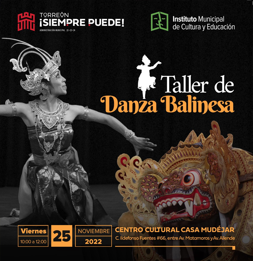 <strong>Llegan a Torreón la tradición y colores de Indonesia con la compañía de danza Tari Bali</strong>