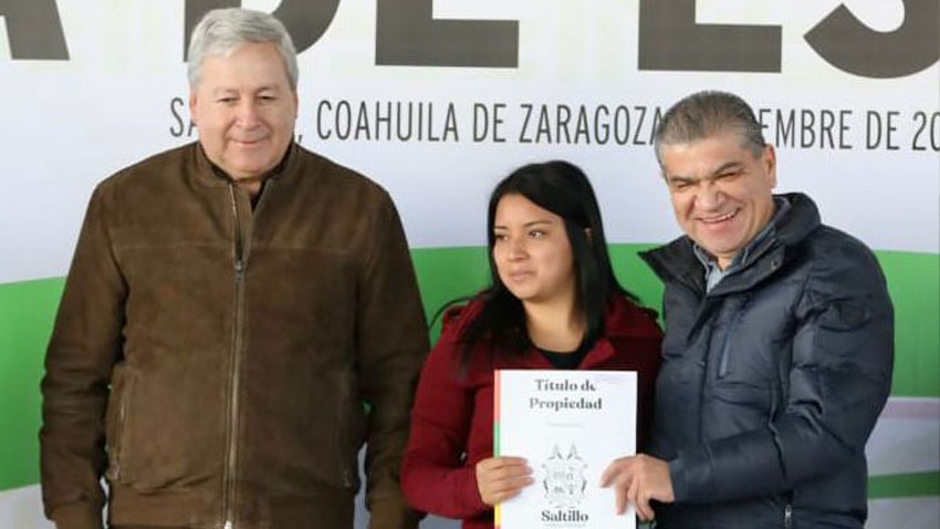 <strong>Certeza jurídica a familias; ejemplo de trabajo en unión.- Chema Fraustro</strong>