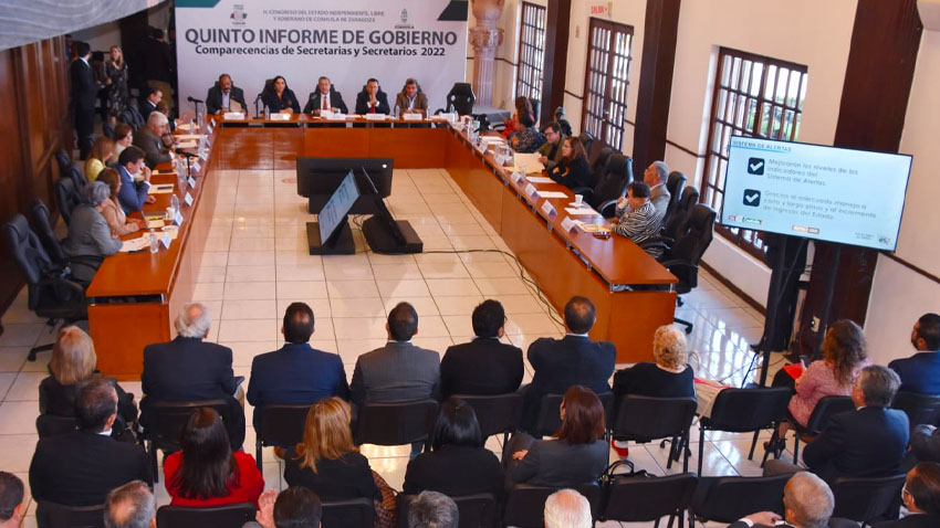 <strong>Comparecen titulares de las Secretarías del Gobierno del Estado</strong>