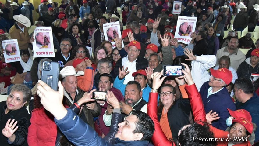 Cuando el pueblo se decide, no hay aparato gubernamental que lo pueda frenar: Ricardo Mejía.*