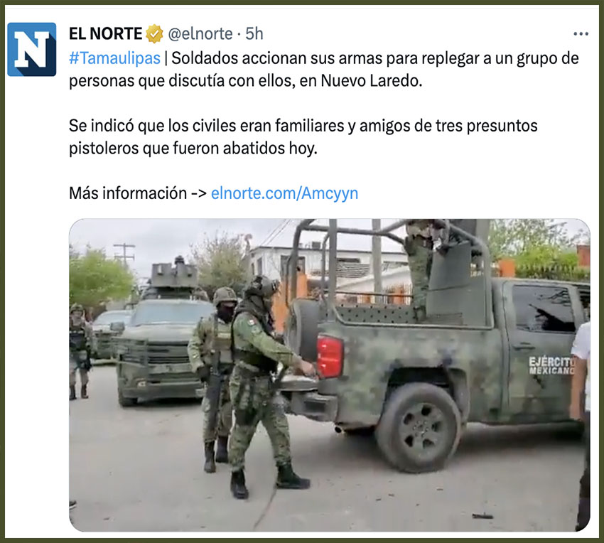 Ciudadanos desesperan a a militares