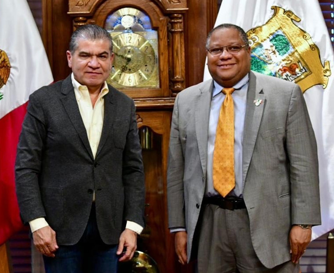 RECIBE MARS A ROGER C. RIGAUD, CÓNSUL GENERAL DE LOS ESTADOS UNIDOS EN MONTERREY