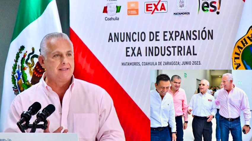 Anuncian expansión de la empresa mexicana Exa Industrial 